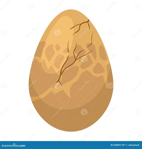 Prehistoric egg antique stock vector. Illustration of natural - 250061747