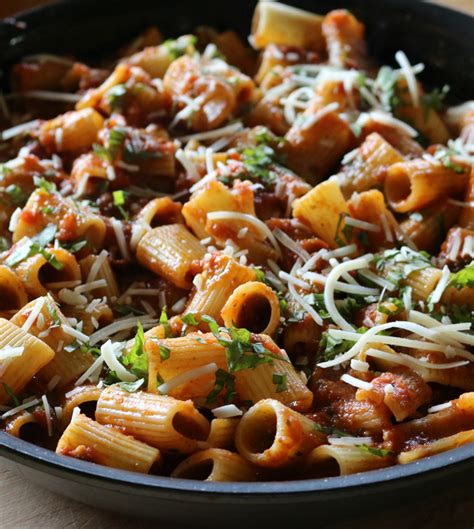 Easy Pancetta Rigatoni