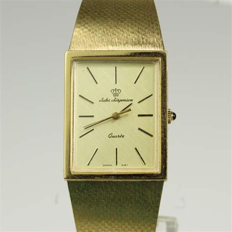 Gold Plated Jules Jurgensen Watch | Property Room