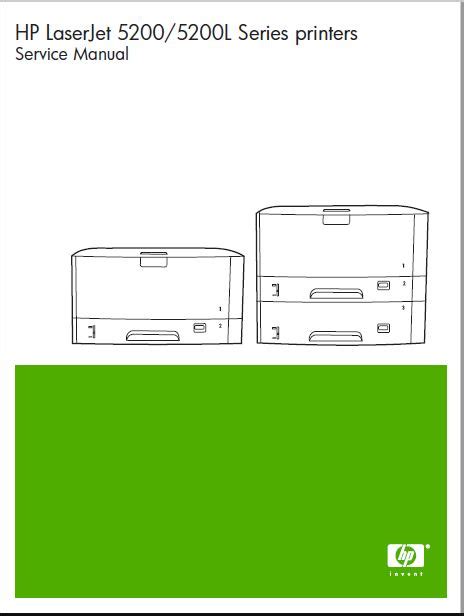 HP LaserJet 5200 Service Manual - Manuals Books