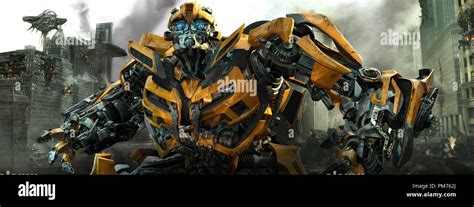 Bumblebee in TRANSFORMERS: DARK OF THE MOON, from Paramount Pictures Stock Photo - Alamy