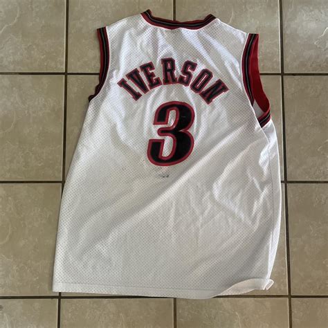 Vintage Nike Allen Iverson Jersey Sz XL #nike... - Depop