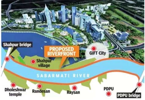 Gandhinagar Residents To Be Gifted New Riverfront | Ahmedabad News - Times of India