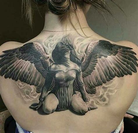 Beautiful angel tattoo 3d Tattoos, Great Tattoos, Beautiful Tattoos, Body Art Tattoos, Girl ...