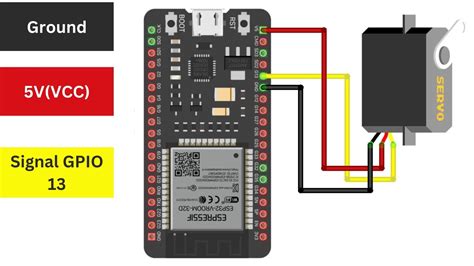 SG90 Servo Motor with ESP32 Interfacing and Programming