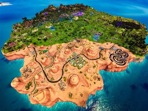 Fortnite Chapter 1 Map With Names