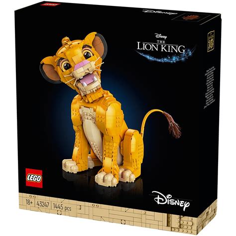 LEGO Disney The Lion King Simba Figure Building Set 43247