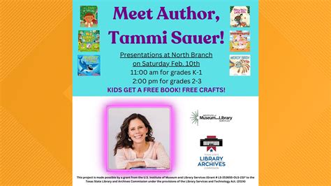 Your chance to meet author Tammi Sauer is coming soon | myfoxzone.com