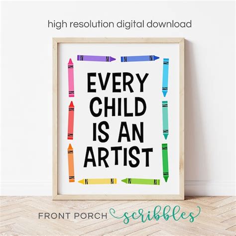 Every Child is an Artist - Etsy