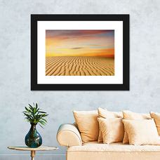 Linear Sand Dunes Wall Art | Photography