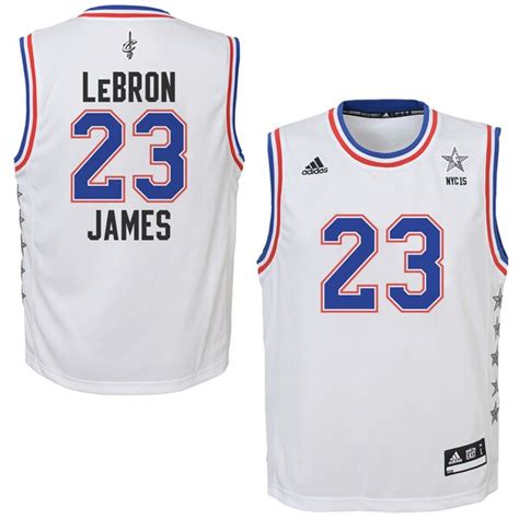 Youth Eastern Conference LeBron James adidas White 2015 NBA All-Star ...