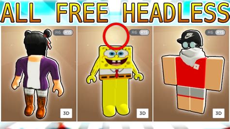 All WORKING HEADLESS HEAD AVATAR TRICKS in Roblox! (FREE & Paid!) - YouTube