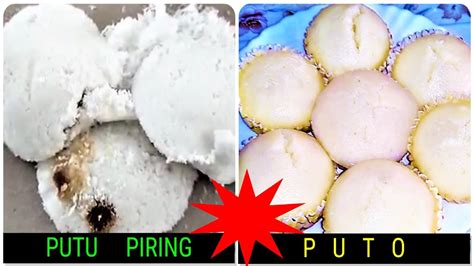 Malaysian Putu Piring VS Filipino Puto Steamed Rice Cake - YouTube