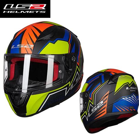 Original LS2 FF353 alex barros full face motorcycle helmet ABS safe structure LS2 Rapid street ...