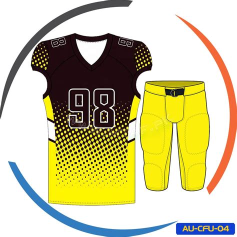 Custom Design Sublimated American Football Uniform - Customize & Manufacturer