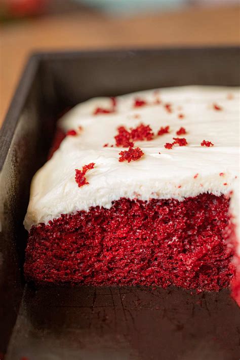 Easy Red Velvet Sheet Cake Recipe - Dinner, then Dessert