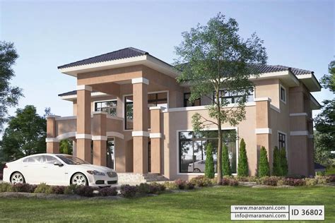 6 Bedrooms Mansion - ID 36802 - House Designs by Maramani