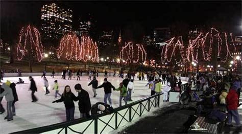 Frog Pond Ice Skating - Boston.com