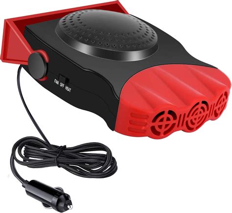 Amazon.com: Upgrade Car Heater, 2 in 1 Portable Fast Heating Car Heater ...