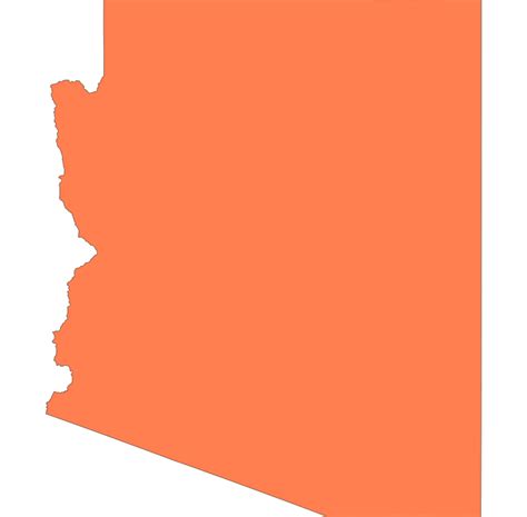 Arizona State Outline | SVG and PNG Download