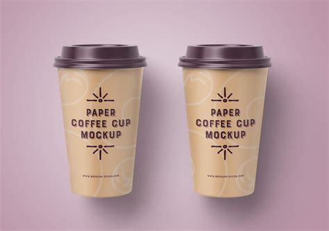 Free Premium Paper Coffee Cup Mockup PSD Set - Good Mockups