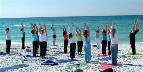 Yoga on the Beach Destin Florida