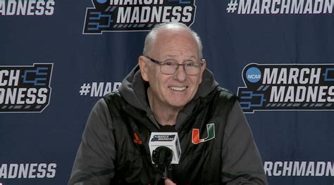 Video, Quotes: Jim Larrañaga, Miami players preview NCAA tournament matchup against Indiana ...