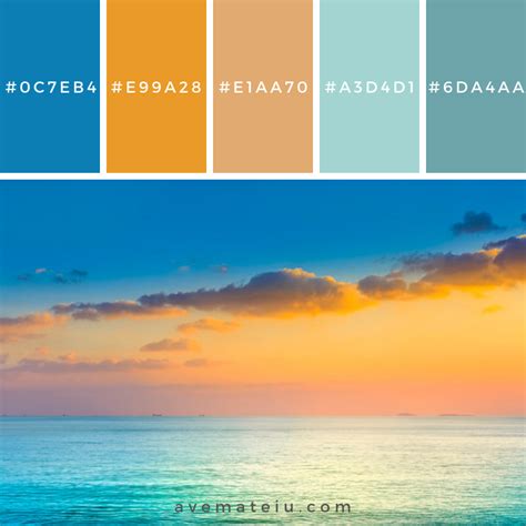 Relax outdoor landscape texture space clear Color Palette #292 - Ave Mateiu