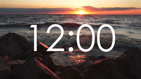 12 Minute Timer with Ambient Music. - YouTube