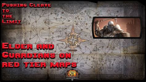 -Path of Exile- Red Tier Maps Elder and Guardians - YouTube