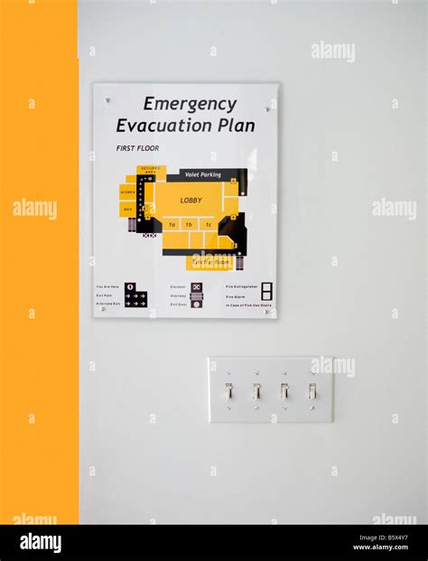 Evacuation plan hi-res stock photography and images - Alamy