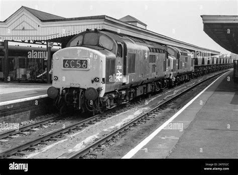 original british rail diesel locomotives class 37 numbers 37292 37293 ...