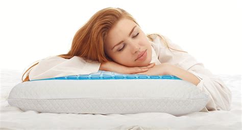 Mindful Design Slim Extra Firm Memory Foam Pillow w/ Cooling Gel Panel 841478154693 | eBay