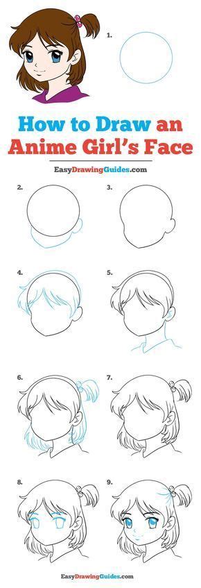 Pin by Jean Castillo on drawing techniques | Girl drawing easy, Anime drawings for beginners ...