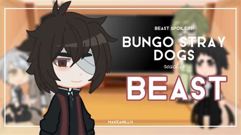 BSD React to Beast AU | Beast Spoilers | No Ships | manzanill4 - YouTube