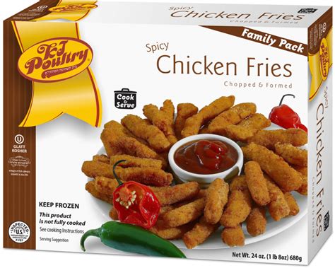 Spicy Chicken Fries, 24 oz – KJ Poultry Processing Plant