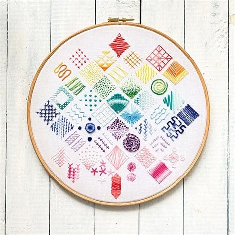 10 Embroidery Sampler Kits For Beginners - Makenstitch