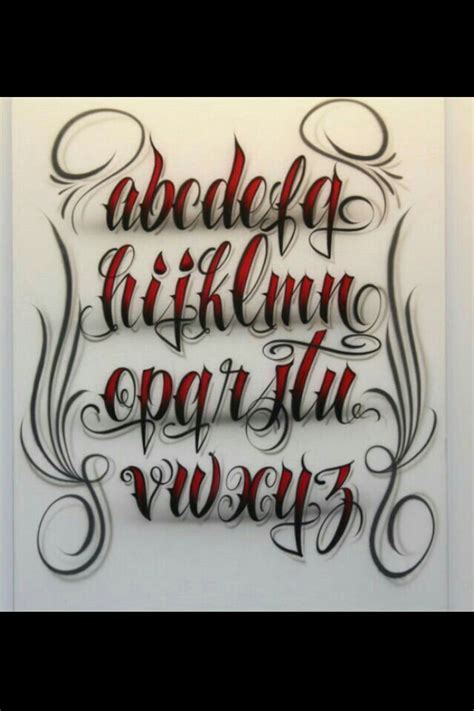 Pin by Eduar Martinez on chicano art | Tattoo fonts alphabet, Tattoo lettering fonts, Graffiti ...