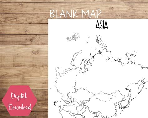 Asia Map, Map of Asia Printable Asia Map, Printable Asia Sales Map ...