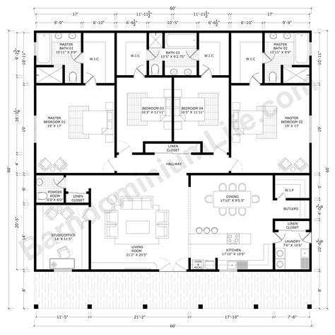 2nd Floor Master Suite Floor Plans