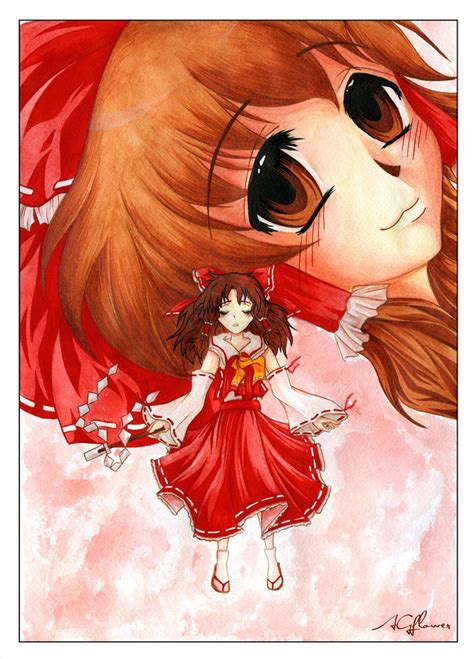 Reimu Hakurei by AGflower on DeviantArt