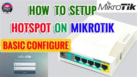 How to Setup on Mikrotik Hotspot - WiFi - Rakyut Knowledge - YouTube