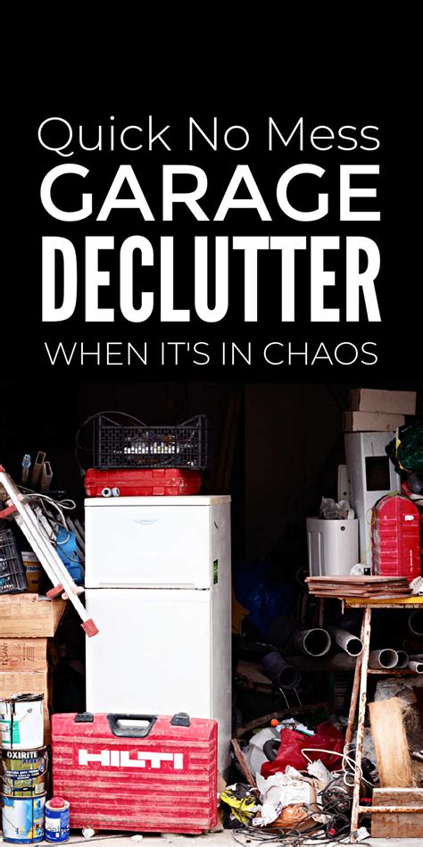 Declutter Your Garage