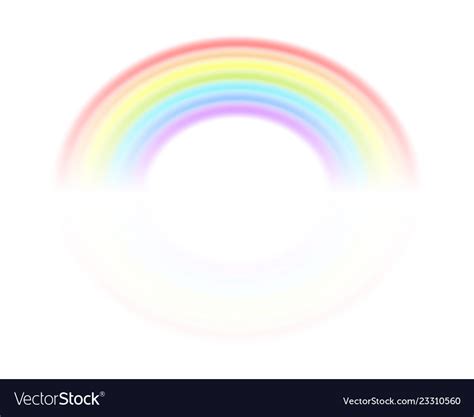 Rainbow isolated on a white background Royalty Free Vector