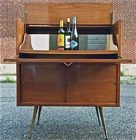 Painting of Mid Century Modern Bar Cabinet Ideas | Mid century modern ...