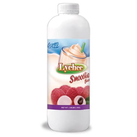 Lychee Smoothie Base | Asetto Enterprise Ltd. 亞仕得企業 | Asia Commodity Import & Export