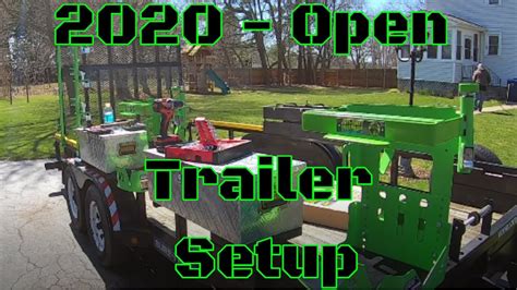 Lawn Care Open Trailer 2020 - YouTube