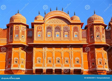 Detail of Traditional House in Jaipur, Rajasthan, India Stock Image - Image of decorated ...