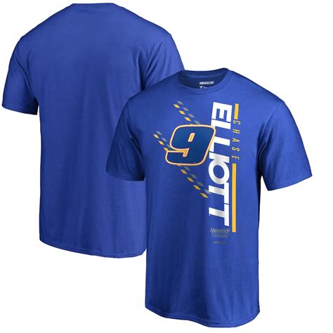 Fanatics Branded Chase Elliott Royal NASCAR Track Bar T-Shirt