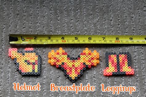 Terraria Solar Flare Armor Set Perler Beads | Etsy